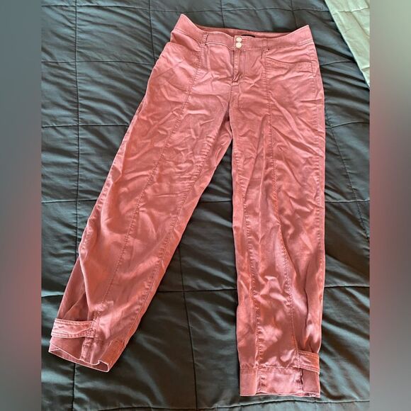 LOFT Brown Jogger Style Pants Size 6 - Picture 3 of 7